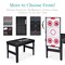 Best Choice Products 13-in-1 Combo Game Table Set w/ Ping Pong, Foosball, Basketball, Air Hockey, Archery